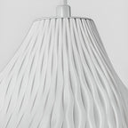 Applique murale géométrique blanche pour la décoration intérieure