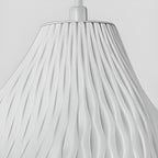 Applique murale géométrique blanche pour la décoration intérieure