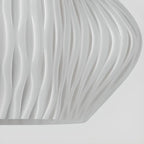 Applique murale géométrique blanche pour la décoration intérieure