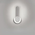 Applique murale LED minimaliste avec finition métallique pour chambre à coucher