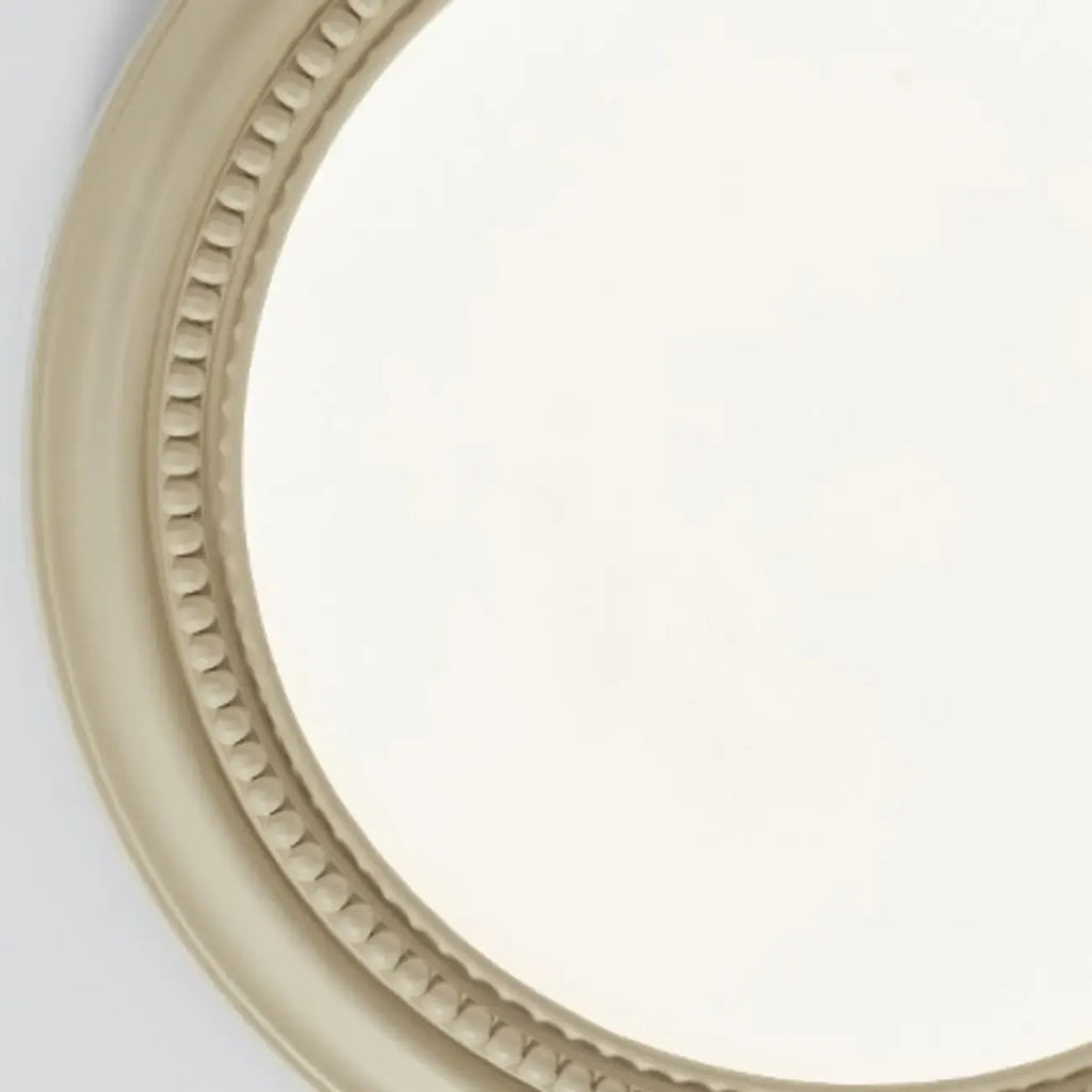 Plafonnier LED rond blanc élégant à intensité variable, encastré
