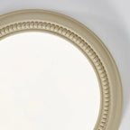 Plafonnier LED rond blanc élégant à intensité variable, encastré