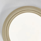 Plafonnier LED rond blanc élégant à intensité variable, encastré
