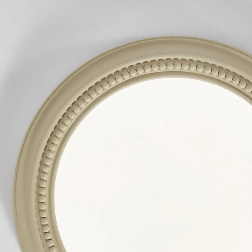 Plafonnier LED rond blanc élégant à intensité variable, encastré