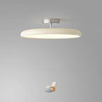 Plafonnier semi-encastré circulaire moderne à LED à intensité variable