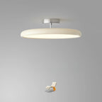 Plafonnier semi-encastré circulaire moderne à LED à intensité variable