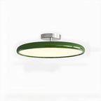 Plafonnier semi-encastré circulaire moderne à LED à intensité variable