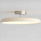 Plafonnier semi-encastré circulaire moderne à LED à intensité variable