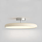 Plafonnier semi-encastré circulaire moderne à LED à intensité variable