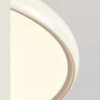 Plafonnier semi-encastré circulaire moderne à LED à intensité variable