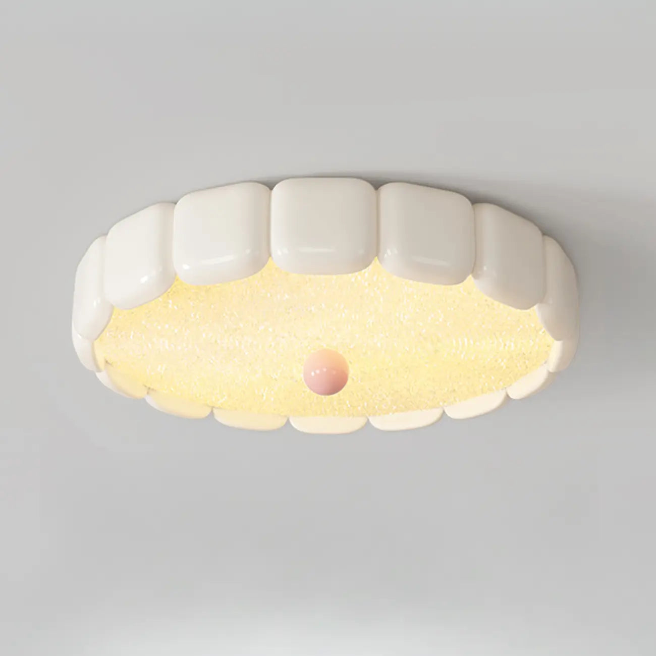 Plafonnier LED circulaire moderne encastré pour espaces résidentiels