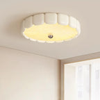 Plafonnier LED circulaire moderne encastré pour espaces résidentiels