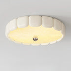 Plafonnier LED circulaire moderne encastré pour espaces résidentiels