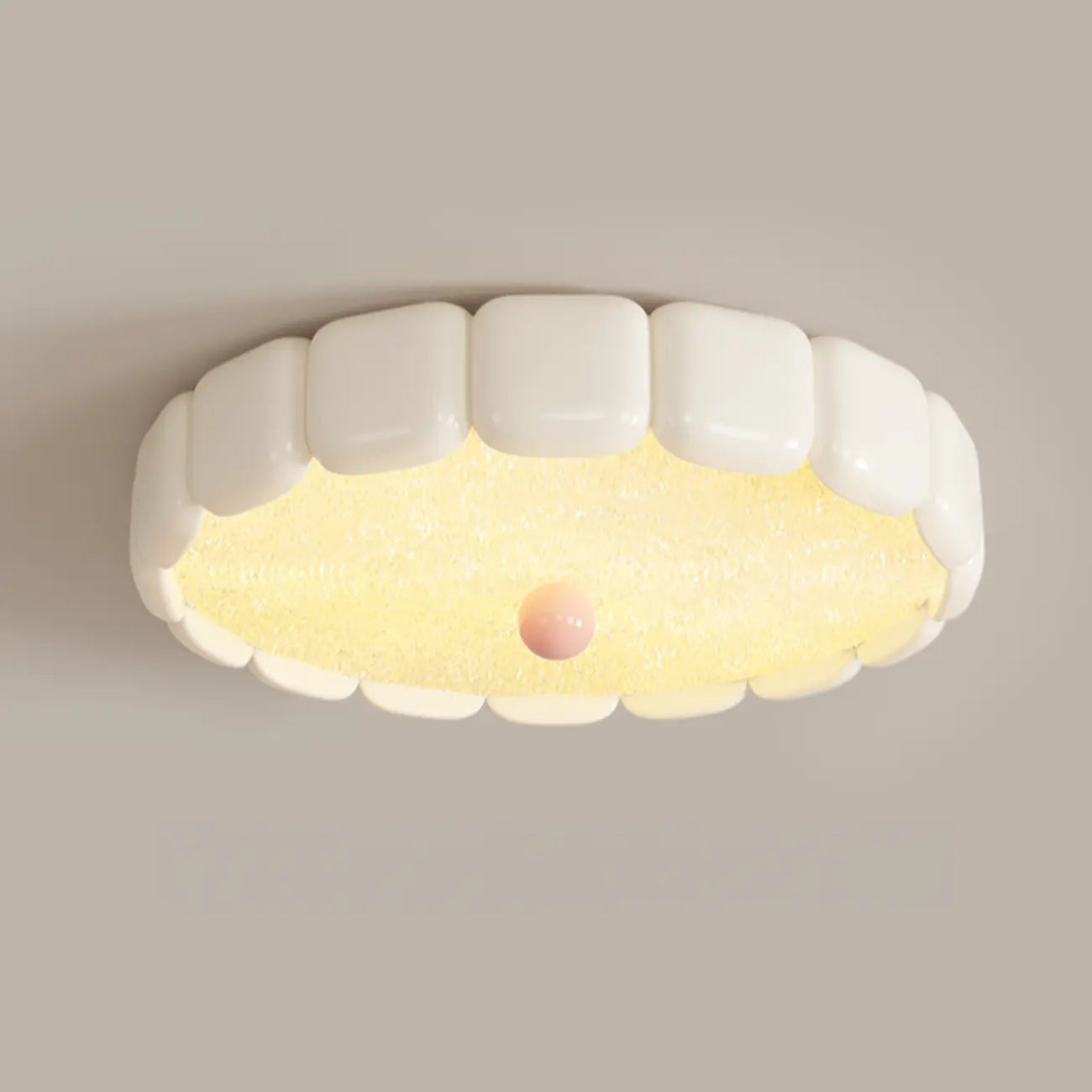 Plafonnier LED circulaire moderne encastré pour espaces résidentiels