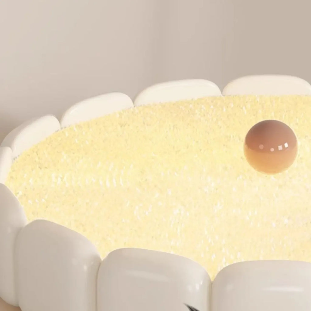 Plafonnier LED circulaire moderne encastré pour espaces résidentiels