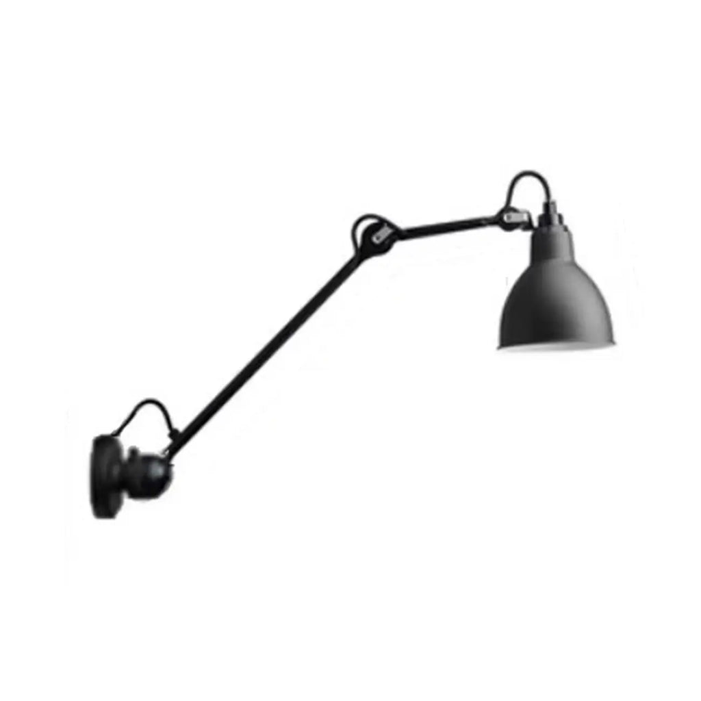 Applique murale industrielle noire avec dôme pour éclairage de chambre