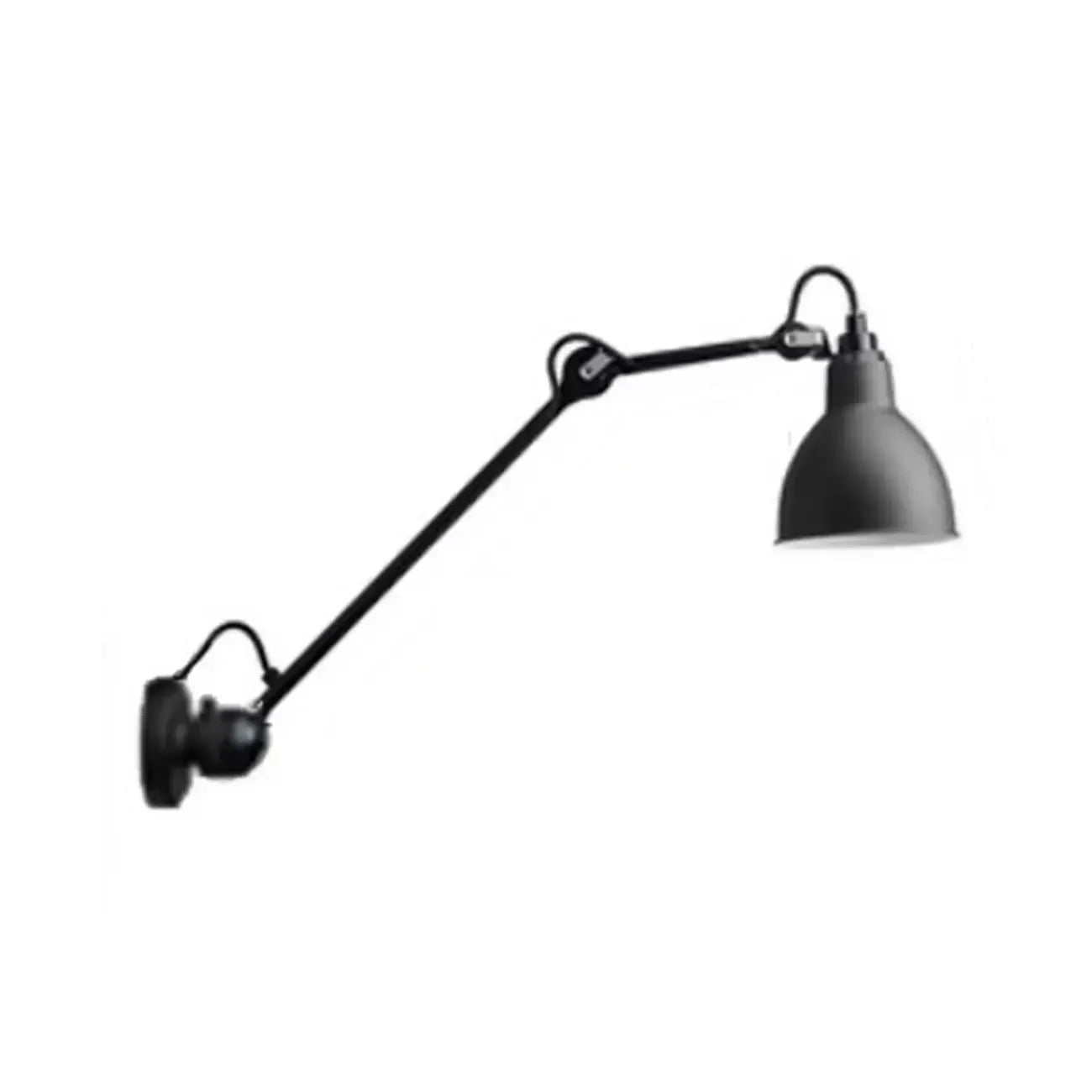 Applique murale industrielle noire avec dôme pour éclairage de chambre