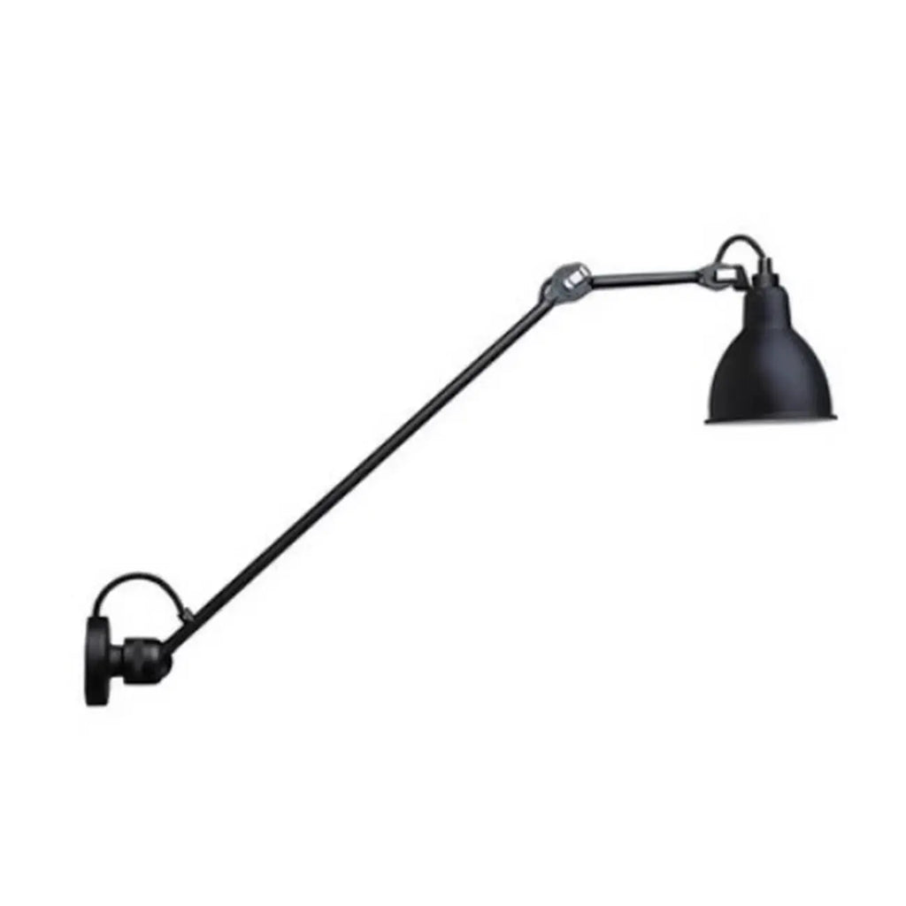 Applique murale industrielle noire avec dôme pour éclairage de chambre