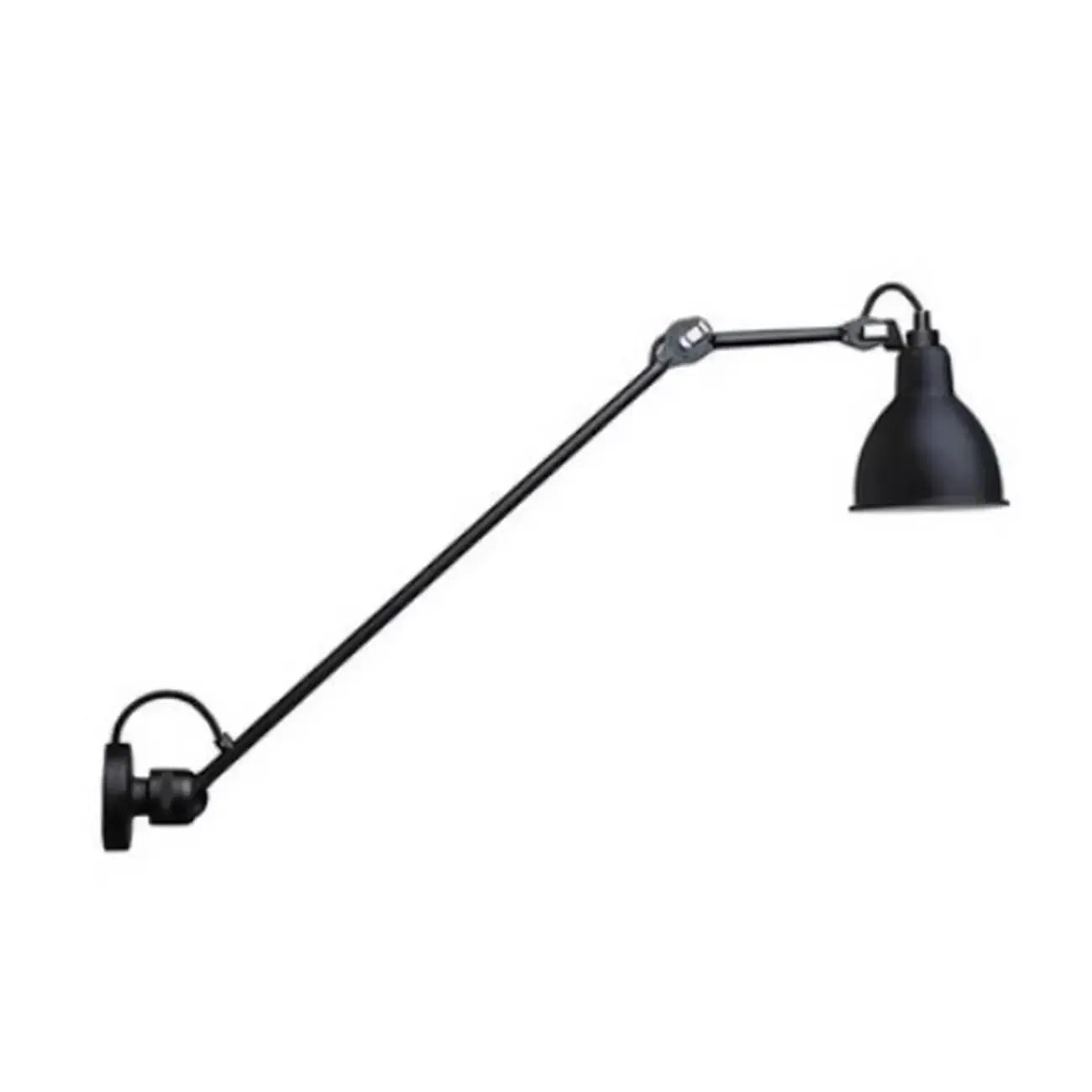 Applique murale industrielle noire avec dôme pour éclairage de chambre