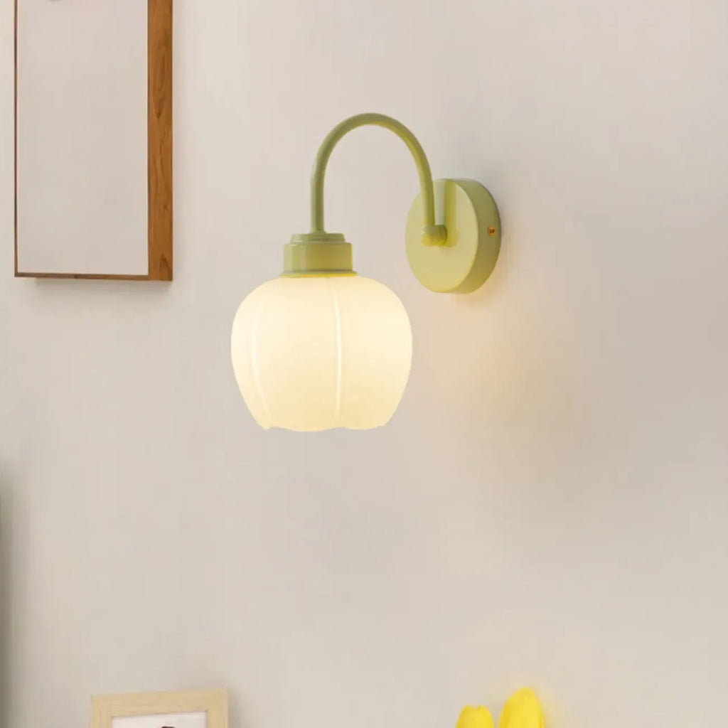 Applique a globo a LED moderna da 10 a 14 pollici per l'arredamento della camera da letto