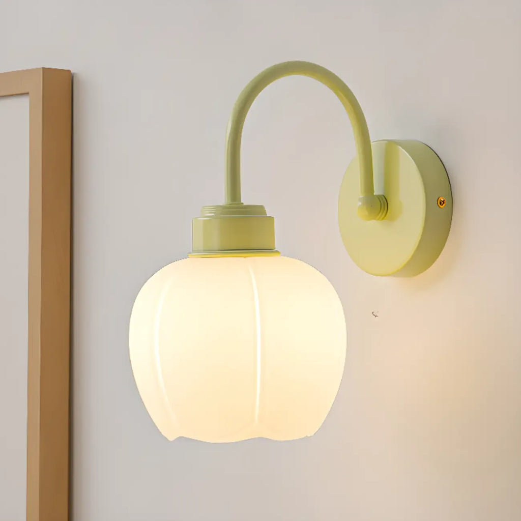 Applique a globo a LED moderna da 10 a 14 pollici per l'arredamento della camera da letto