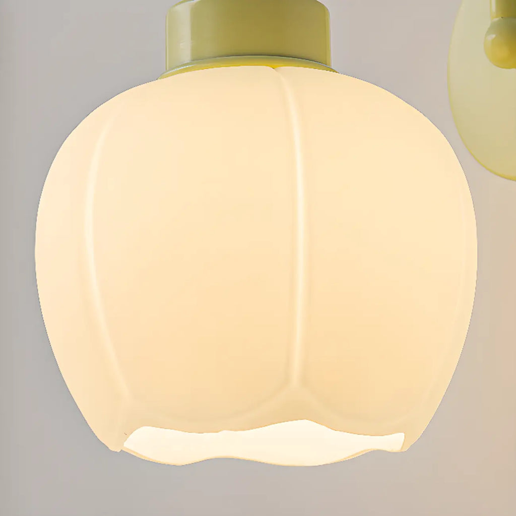 Applique a globo a LED moderna da 10 a 14 pollici per l'arredamento della camera da letto