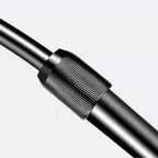 Lampadaire moderne à arc réglable avec abat-jour cylindrique pour salon