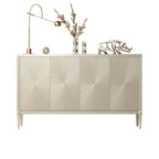 Meuble décoratif en bois beige brillant Glam Visual Effects