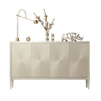 Meuble décoratif en bois beige brillant Glam Visual Effects