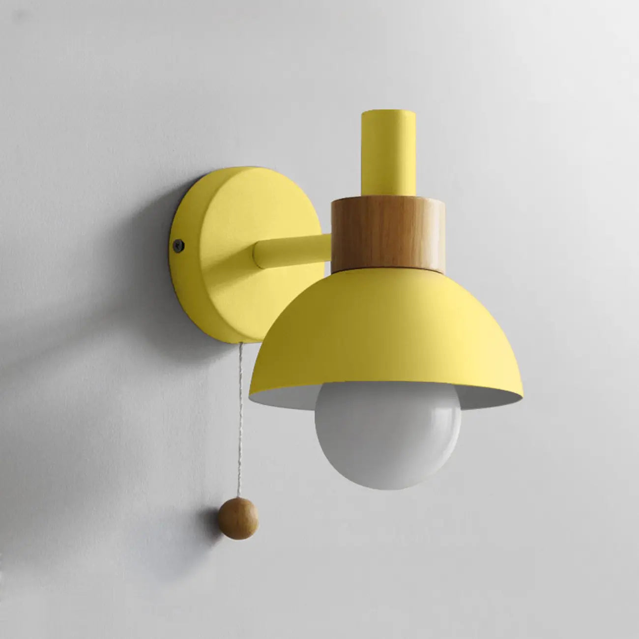 Chaînette pour applique murale moderne en forme de dôme pour miroir de salle de bain