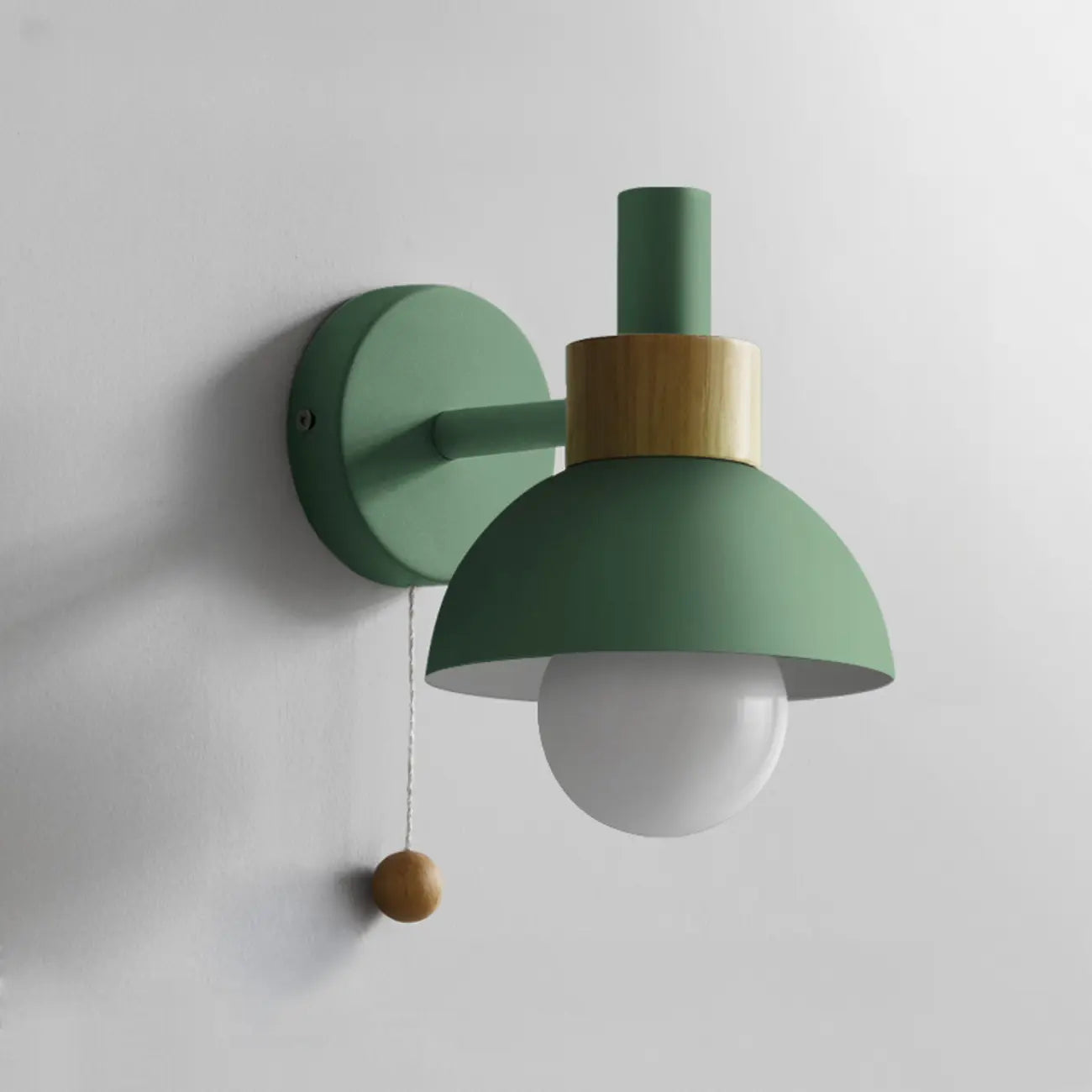 Chaînette pour applique murale moderne en forme de dôme pour miroir de salle de bain