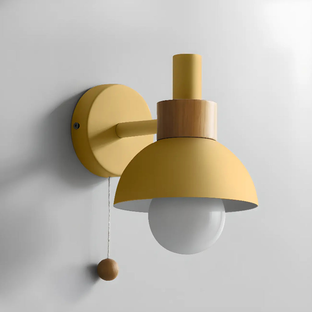 Chaînette pour applique murale moderne en forme de dôme pour miroir de salle de bain