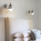 Chaînette pour applique murale moderne en forme de dôme pour miroir de salle de bain