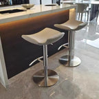 Tabourets de bar pivotants modernes réglables en similicuir