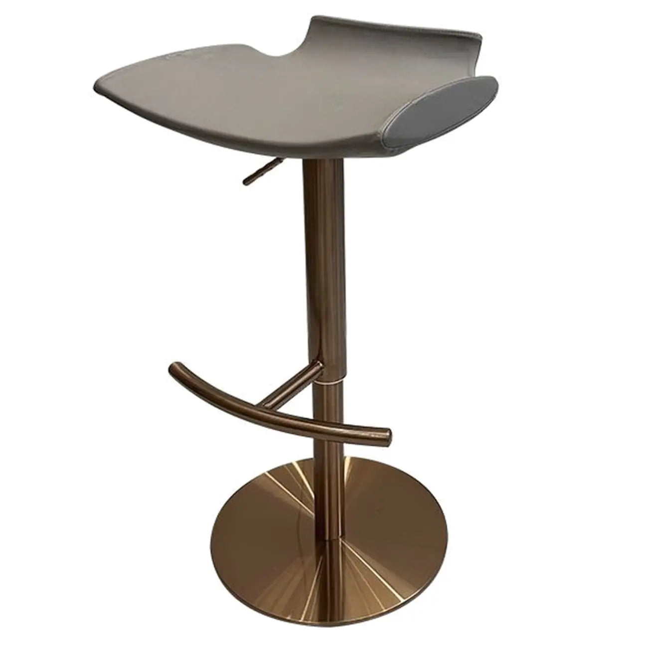 Tabourets de bar pivotants modernes réglables en similicuir