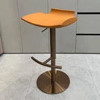 Tabourets de bar pivotants modernes réglables en similicuir
