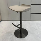 Tabourets de bar pivotants modernes réglables en similicuir