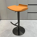 Tabourets de bar pivotants modernes réglables en similicuir