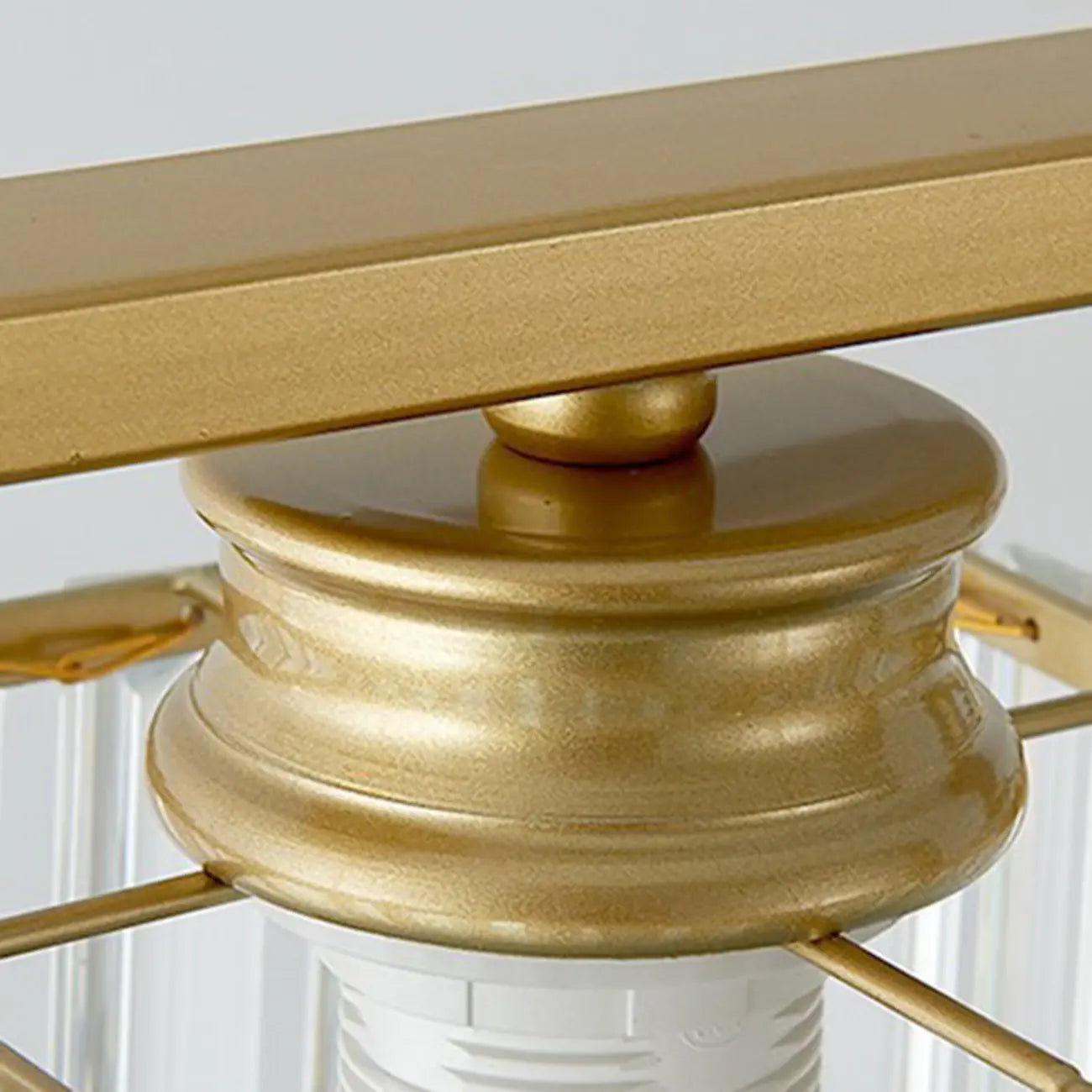 Lampadario a sospensione regolabile in metallo e cristallo con 3/4 luci per sala da pranzo