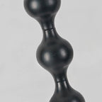 Lampadaire traditionnel en bois de 62 cm de haut avec abat-jour en tissu