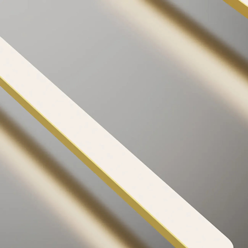 Applique murale de salle de bain en verre à intensité variable avec LED intégrée