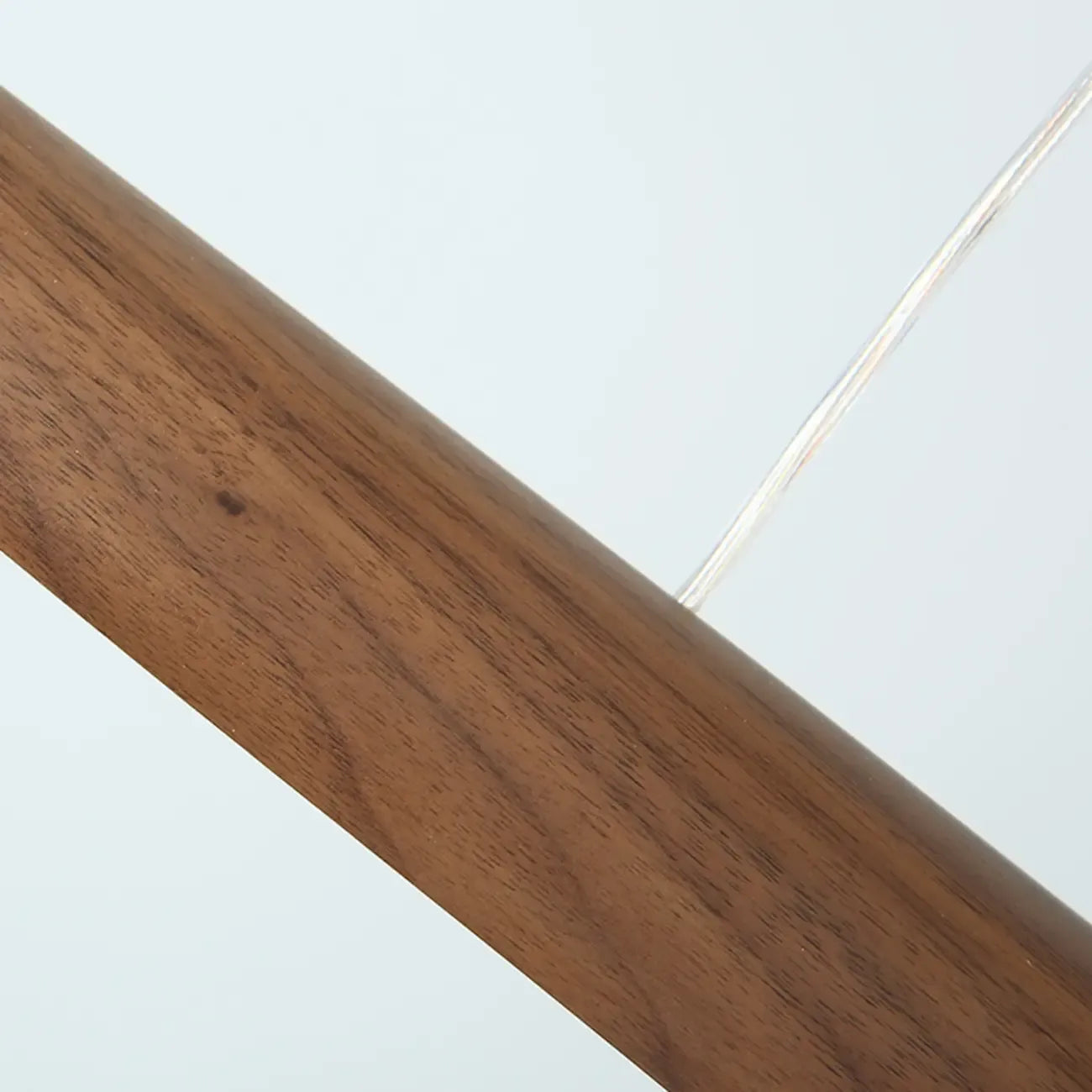 Suspension moderne à LED dimmable et réglable en bois pour îlot central