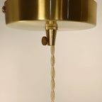 Suspension élégante en verre en forme de fleur pour la cuisine, hauteur réglable.