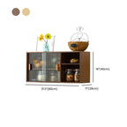 Vitrine murale à portes vitrées pour petite cuisine