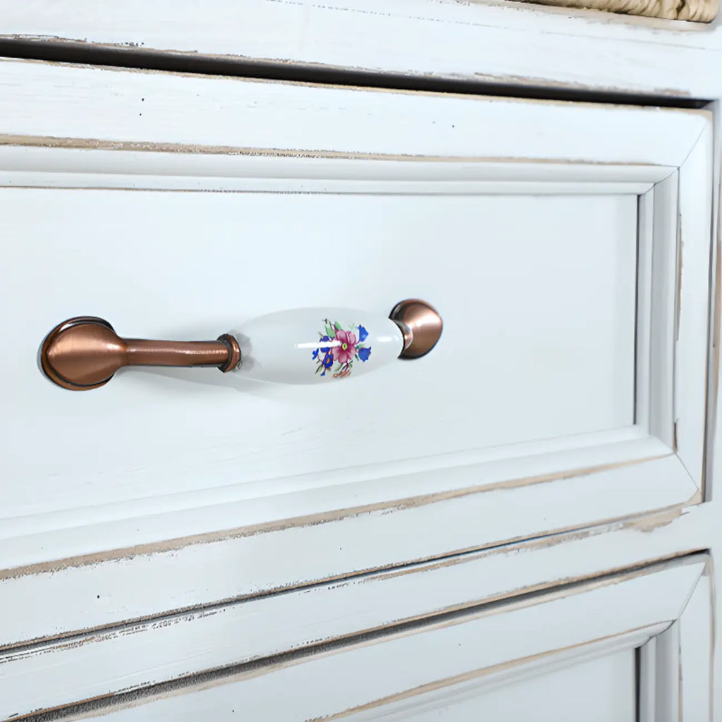 Libreria Antica Chic con Schienale Aperto in Legno Nero