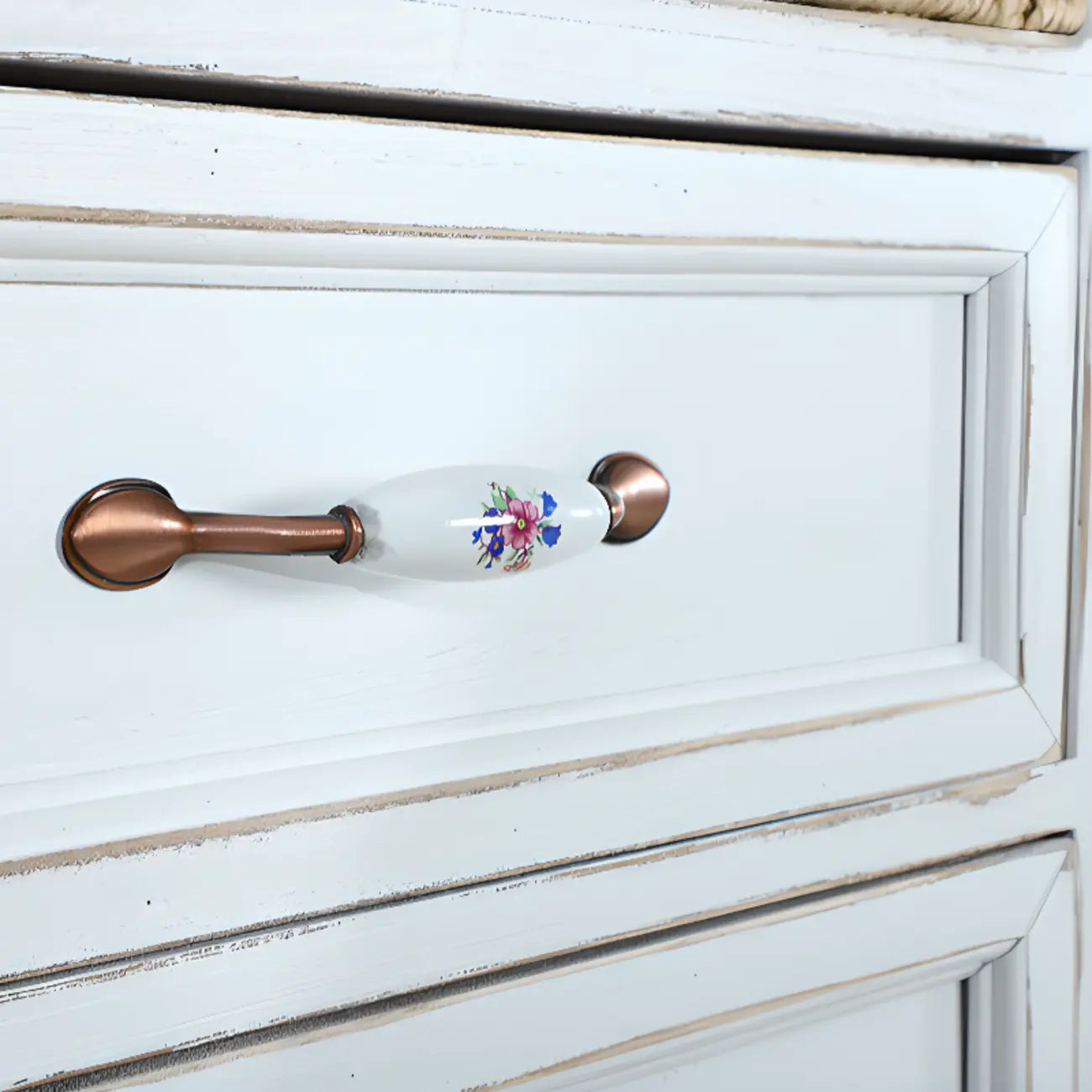 Libreria Antica Chic con Schienale Aperto in Legno Nero