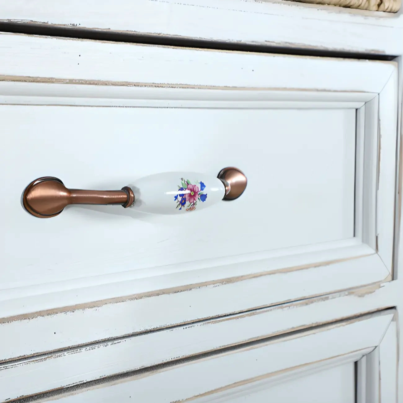 Libreria Antica Chic con Schienale Aperto in Legno Nero