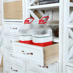 Libreria Antica Chic con Schienale Aperto in Legno Nero