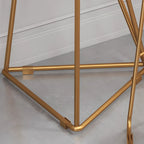 Tables de bar fixes en bois finition naturelle glamour