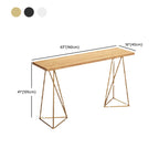 Tables de bar fixes en bois finition naturelle glamour